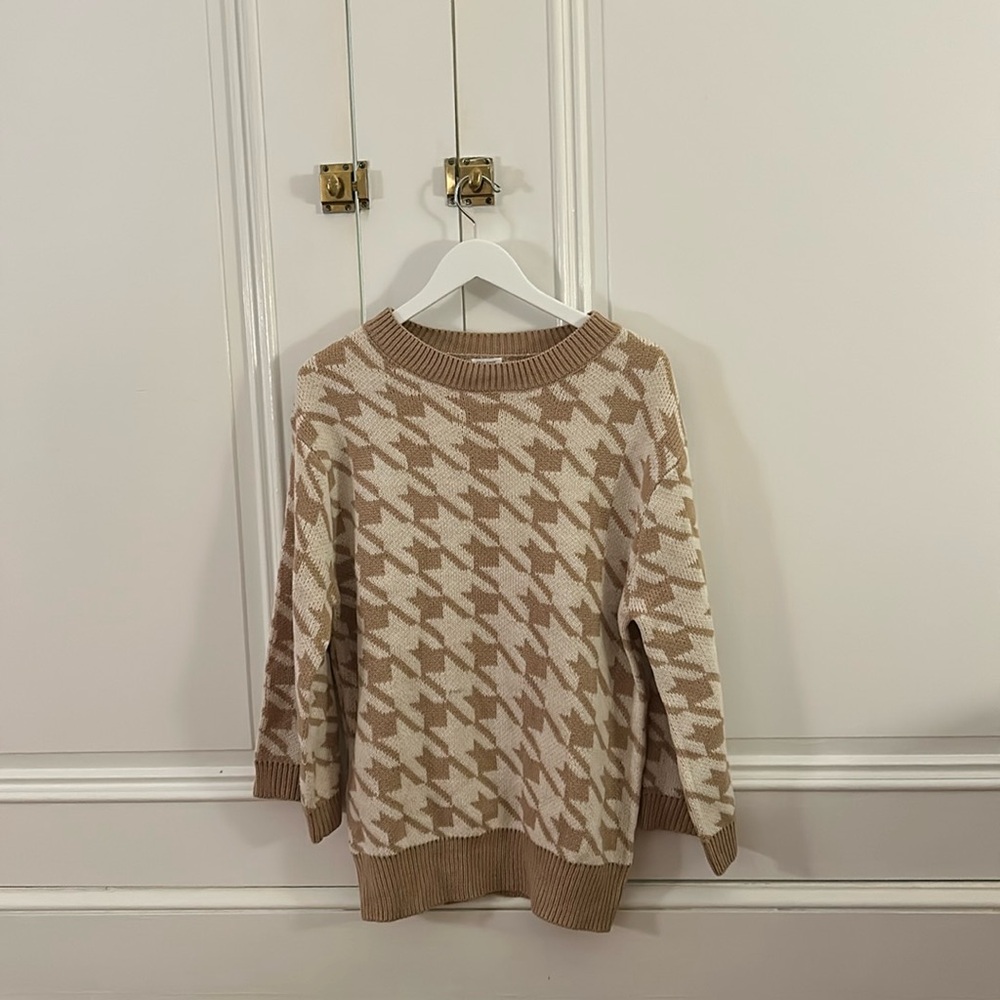 Princess Polly Cream Knit Sweater